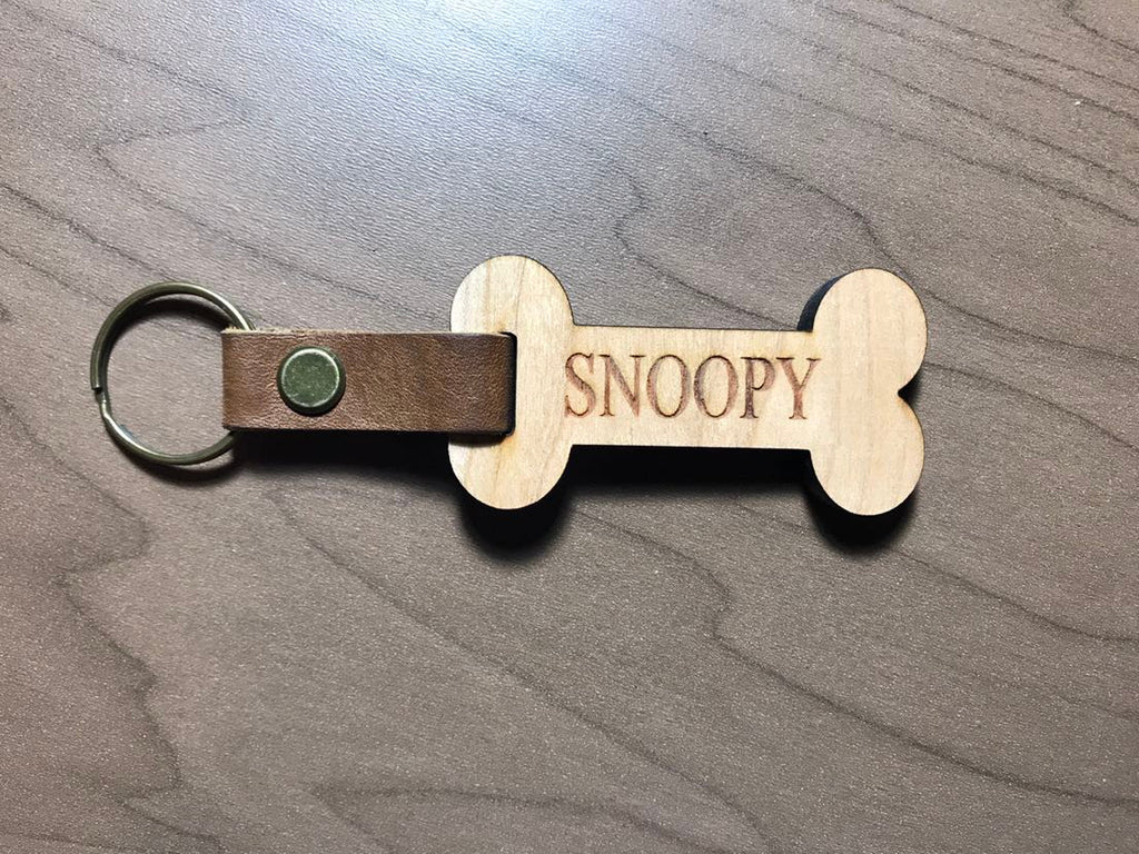 Dog Bone Keychain